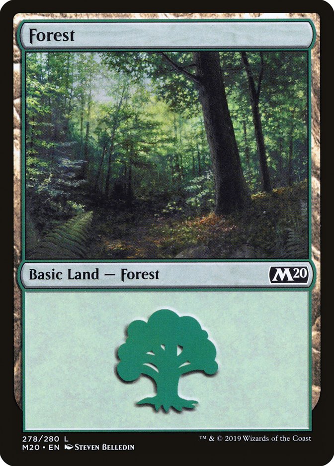 Forest (278) [Core Set 2020] | Game Haven TX
