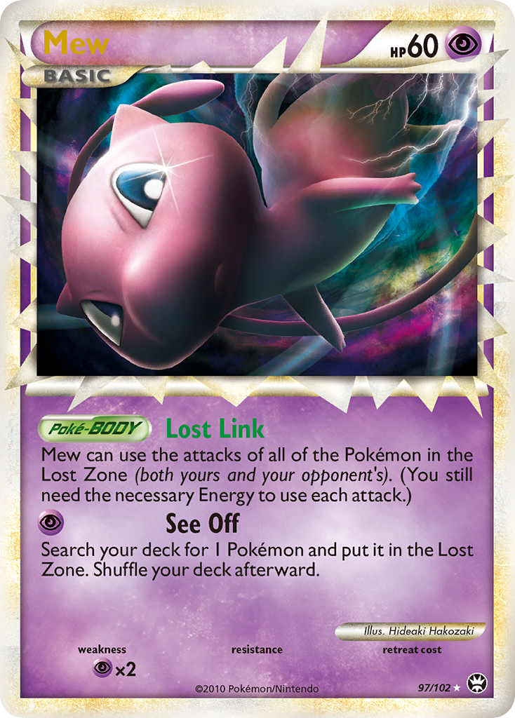 Mew (97/102) [HeartGold & SoulSilver: Triumphant] | Game Haven TX