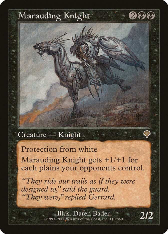 Marauding Knight [Invasion] | Game Haven TX