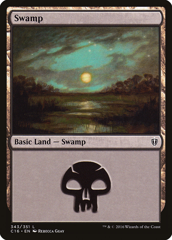Swamp [Commander 2016] | Game Haven TX