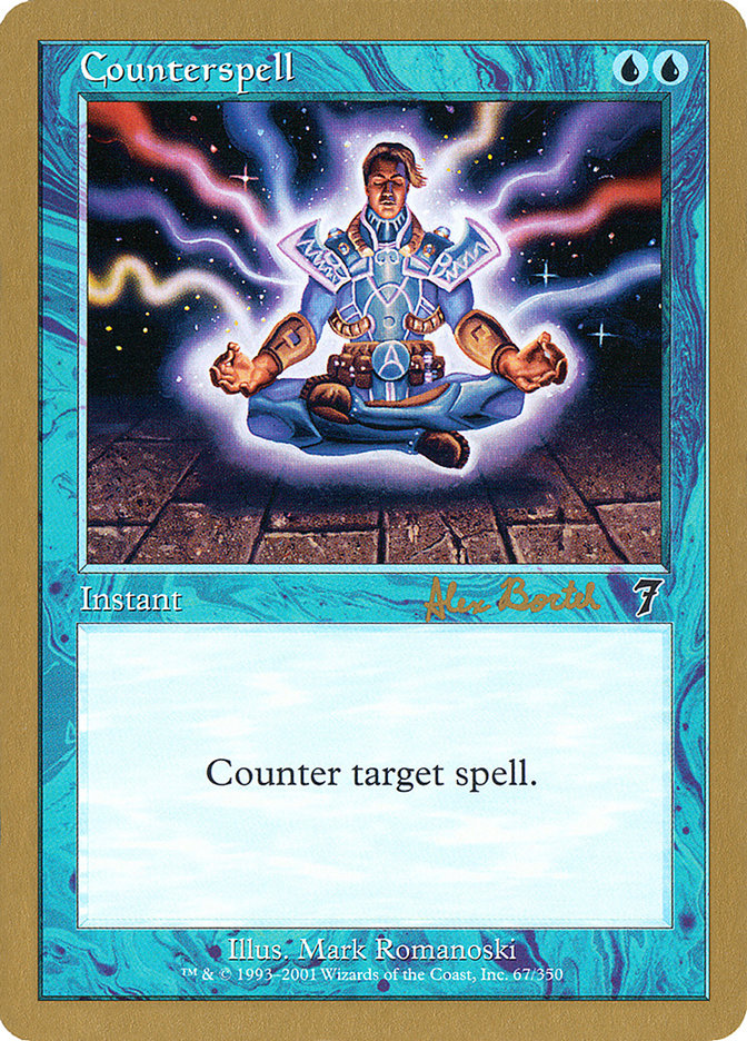 Counterspell (Alex Borteh) (7ED) [World Championship Decks 2001] | Game Haven TX