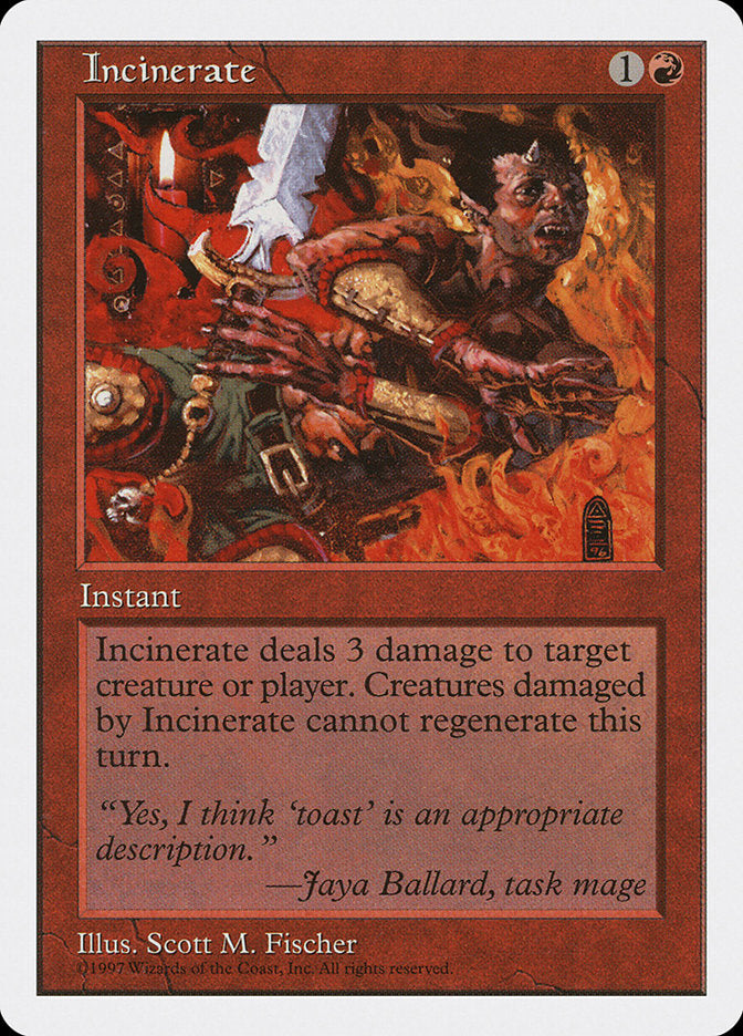 Incinerate [Fifth Edition] | Game Haven TX