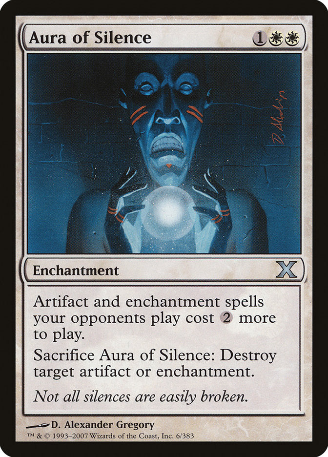 Aura of Silence [Tenth Edition] | Game Haven TX