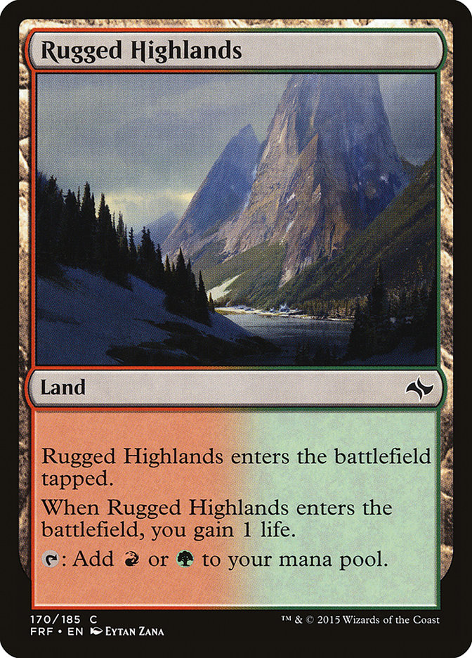 Rugged Highlands [Fate Reforged] | Game Haven TX