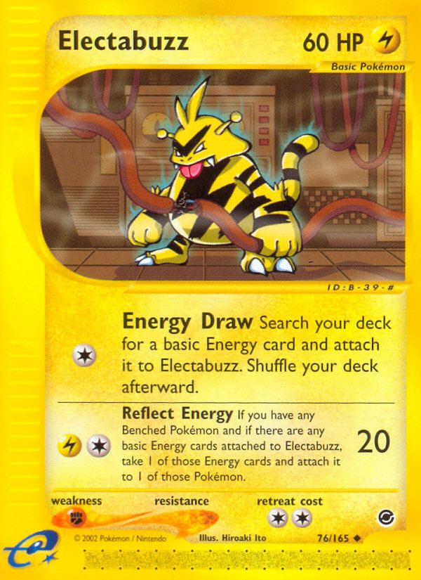 Electabuzz (76/165) [Expedition: Base Set] | Game Haven TX