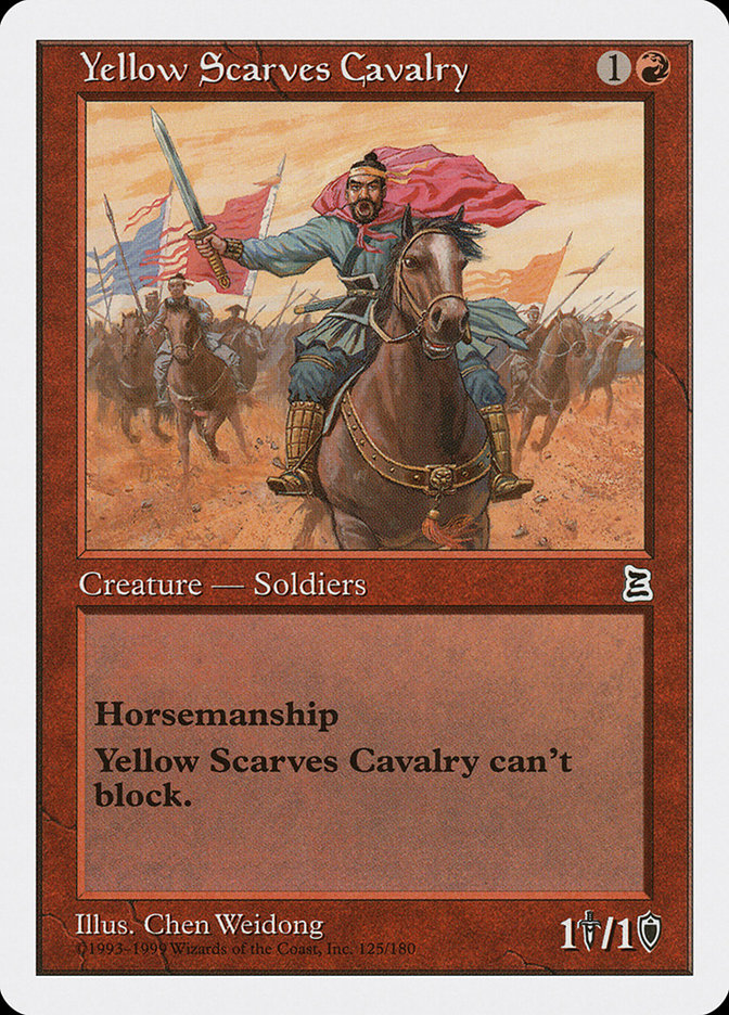 Yellow Scarves Cavalry [Portal Three Kingdoms] | Game Haven TX