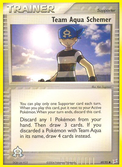 Team Aqua Schemer (69/95) [EX: Team Magma vs Team Aqua] | Game Haven TX