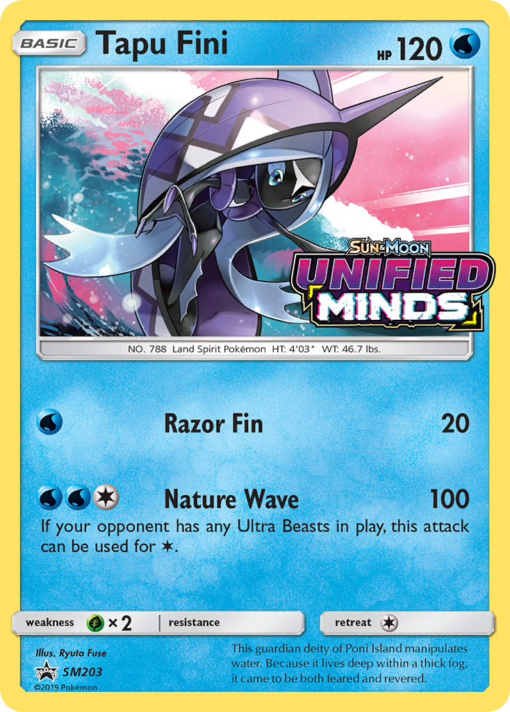 Tapu Fini (SM203) [Sun & Moon: Black Star Promos] | Game Haven TX