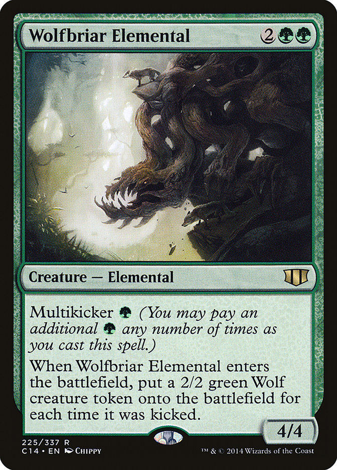 Wolfbriar Elemental [Commander 2014] | Game Haven TX