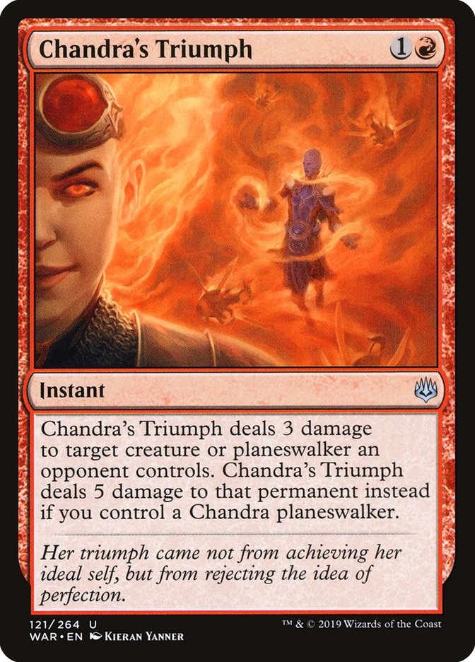 Chandra's Triumph [War of the Spark] | Game Haven TX