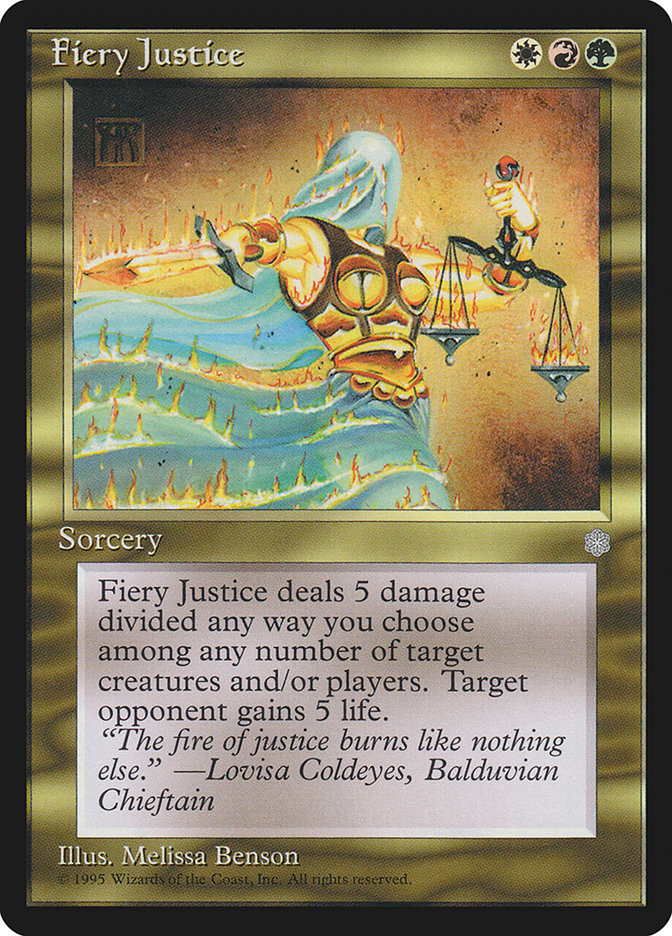 Fiery Justice [Ice Age] | Game Haven TX