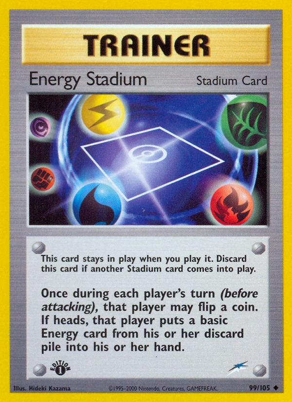 Energy Stadium (99/105) [Neo Destiny 1st Edition] | Game Haven TX