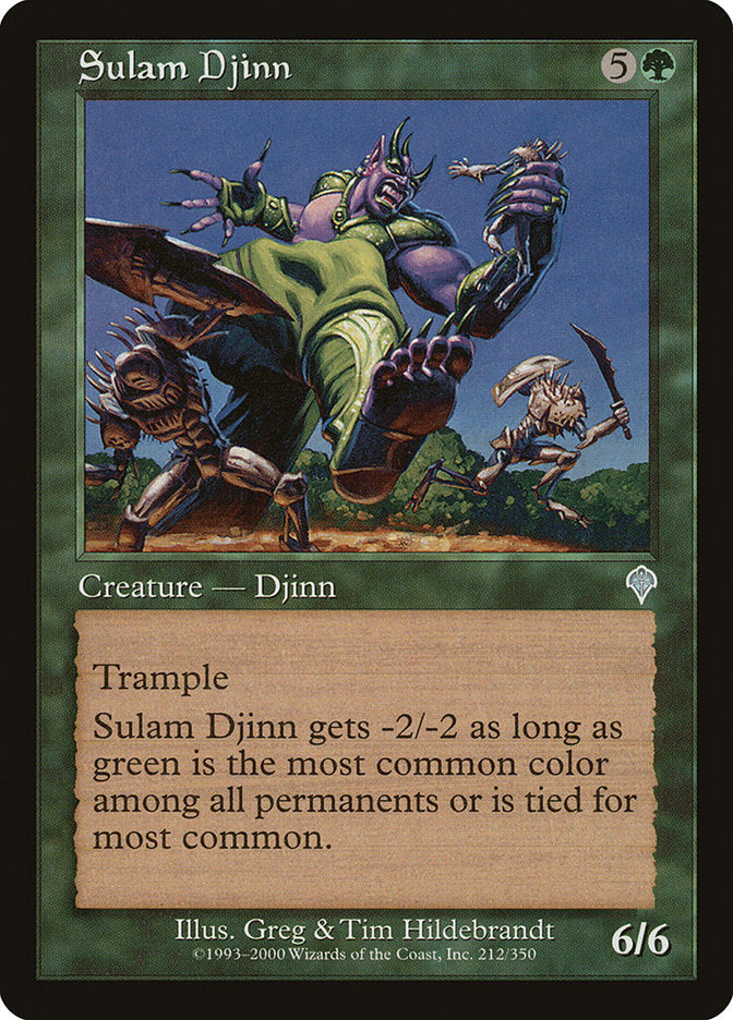 Sulam Djinn [Invasion] | Game Haven TX