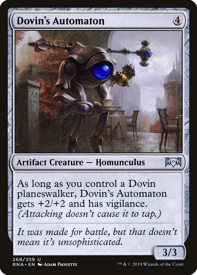 Dovin's Automaton [Ravnica Allegiance] | Game Haven TX