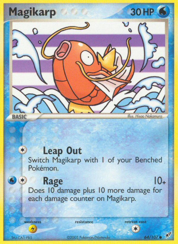 Magikarp (64/107) [EX: Deoxys] | Game Haven TX