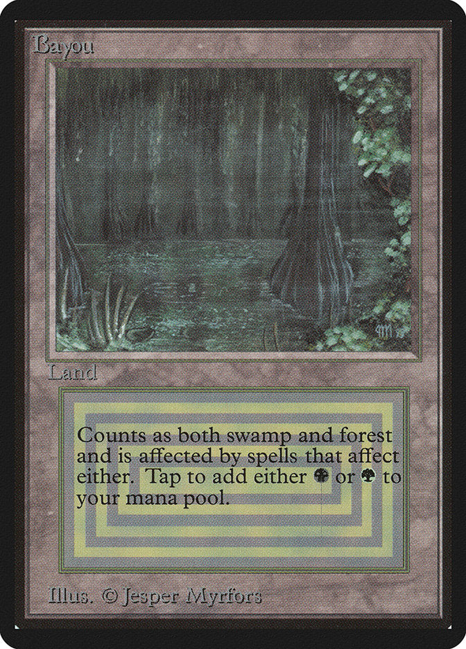 Bayou [Limited Edition Beta] | Game Haven TX