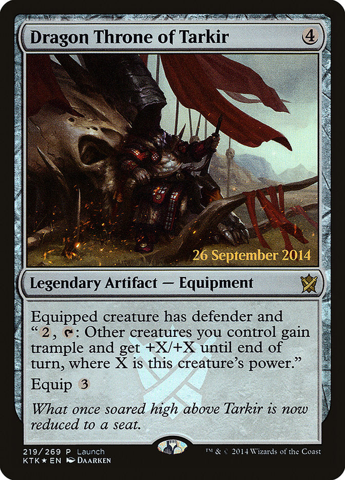 Dragon Throne of Tarkir [Khans of Tarkir Promos] | Game Haven TX