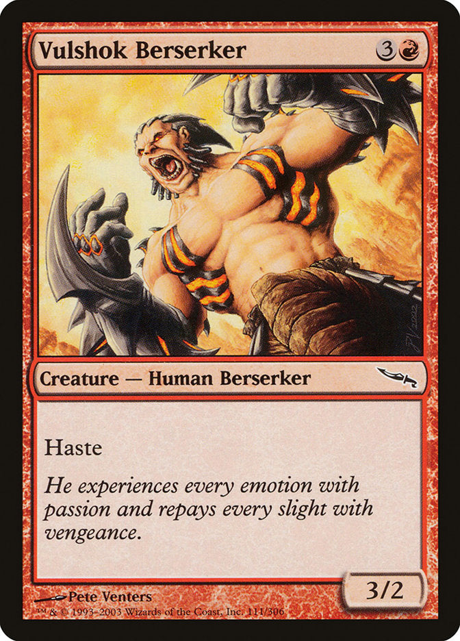 Vulshok Berserker [Mirrodin] | Game Haven TX