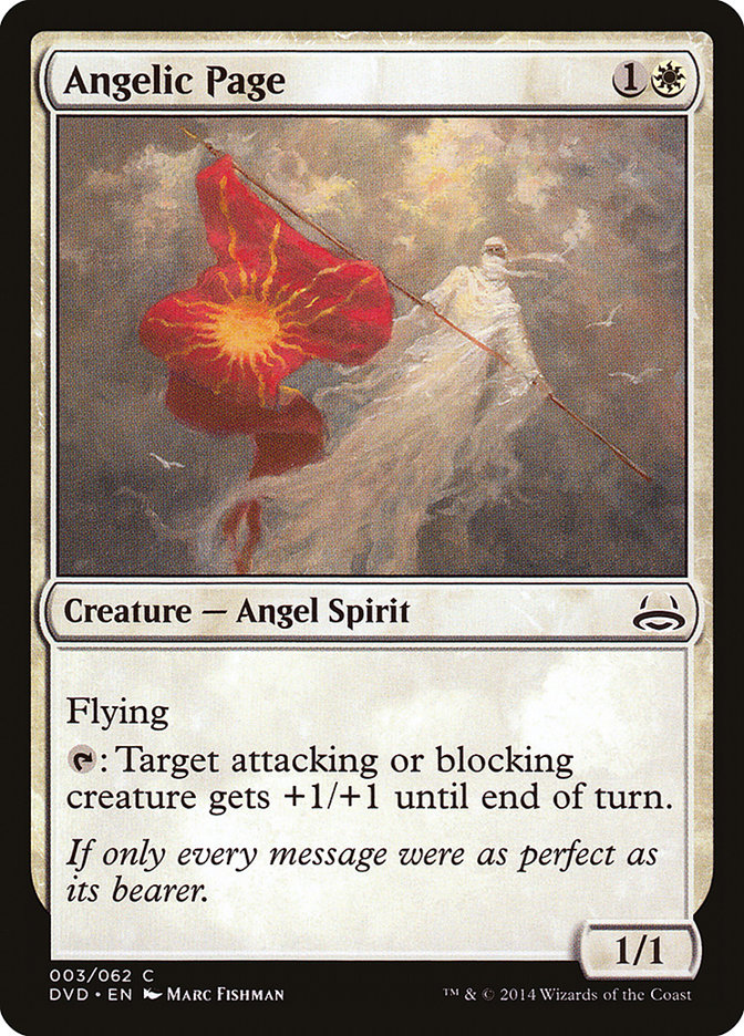 Angelic Page [Duel Decks Anthology: Divine vs. Demonic] | Game Haven TX
