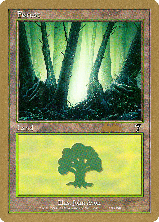 Forest (bk330) (Brian Kibler) [World Championship Decks 2002] | Game Haven TX