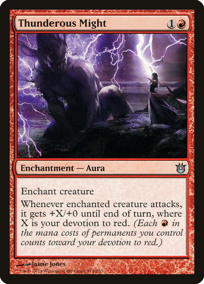 Thunderous Might [Born of the Gods] | Game Haven TX