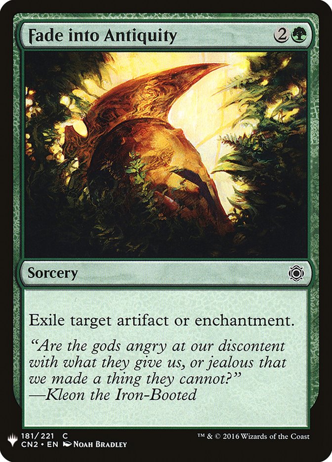 Fade into Antiquity [Mystery Booster] | Game Haven TX
