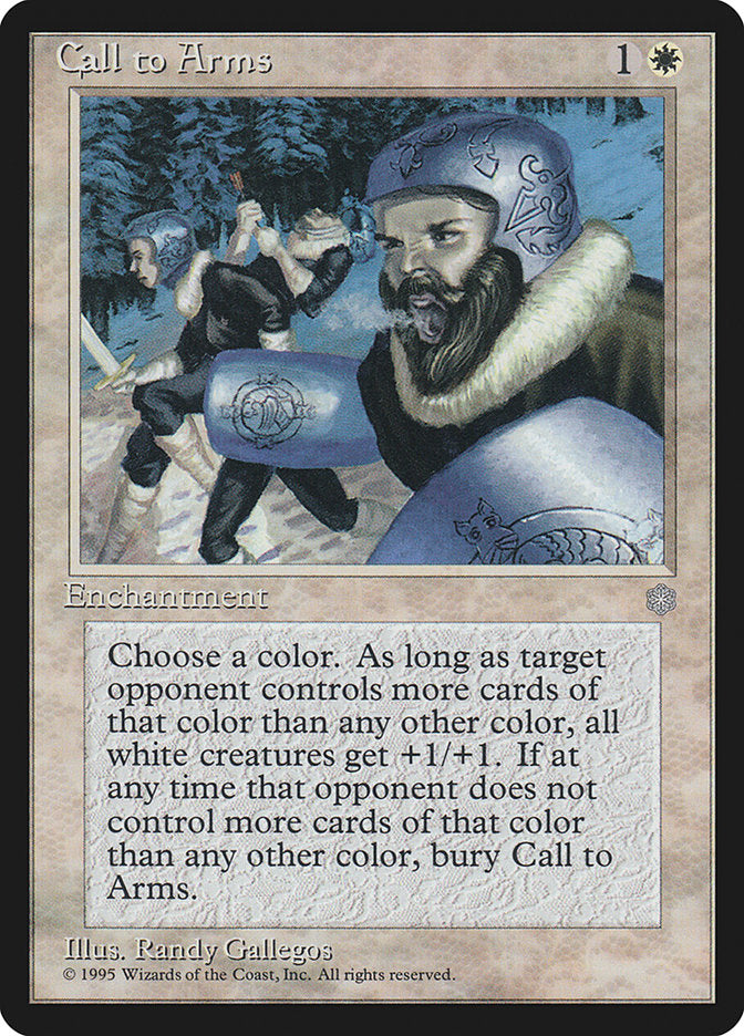 Call to Arms [Ice Age] | Game Haven TX