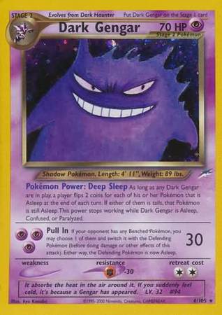 Dark Gengar (6/105) [Neo Destiny Unlimited] | Game Haven TX