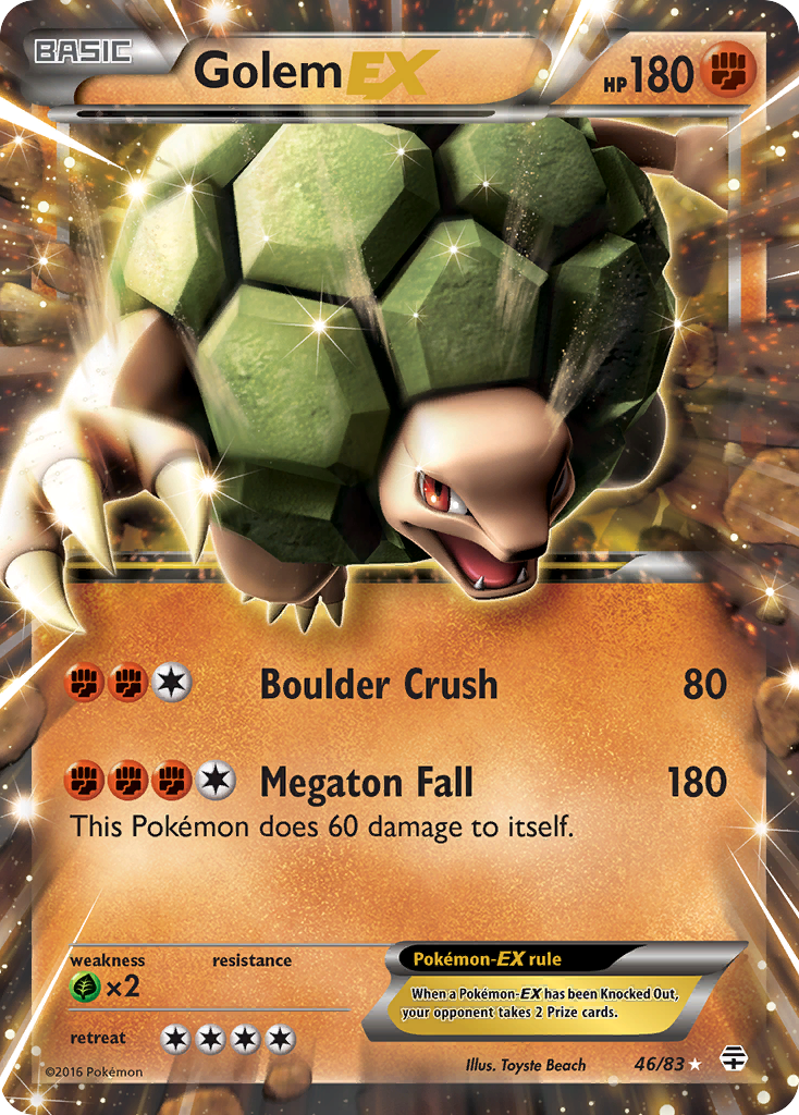 Golem EX (46/83) [XY: Generations] | Game Haven TX