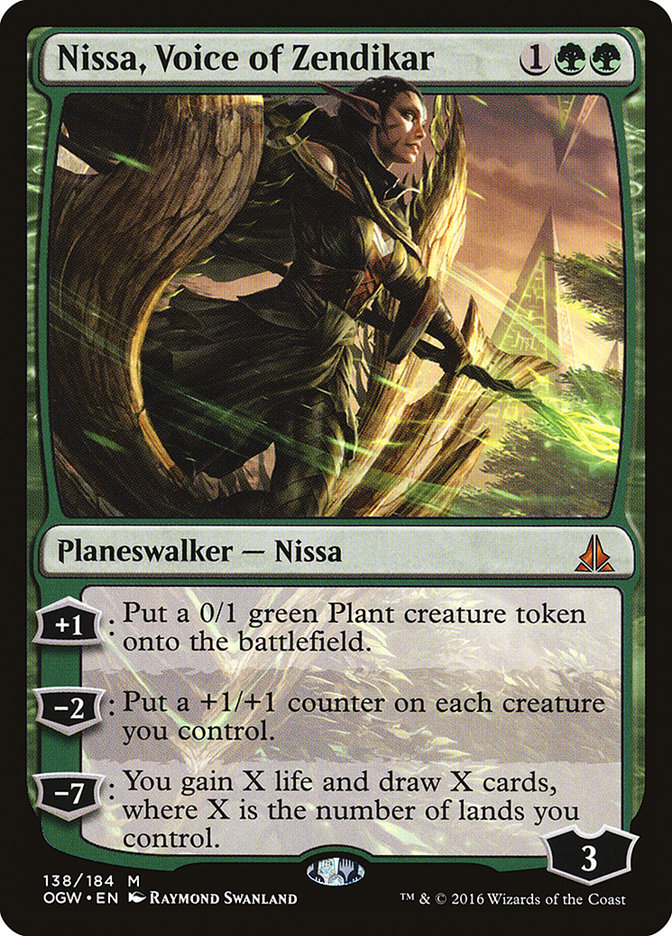 Nissa, Voice of Zendikar [Oath of the Gatewatch] | Game Haven TX