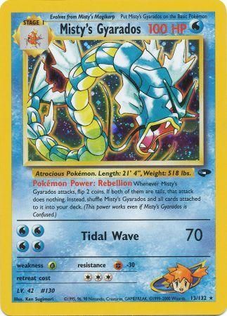 Misty's Gyarados (13/132) [Gym Challenge Unlimited] | Game Haven TX