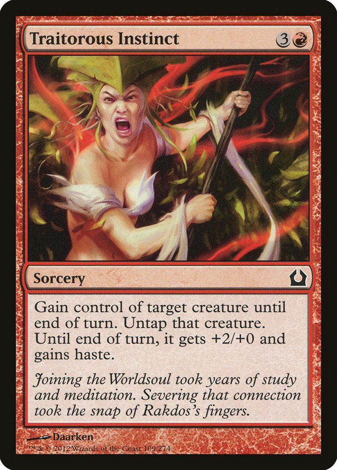 Traitorous Instinct [Return to Ravnica] | Game Haven TX