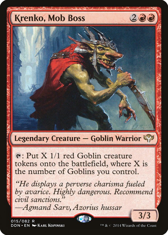 Krenko, Mob Boss [Duel Decks: Speed vs. Cunning] | Game Haven TX