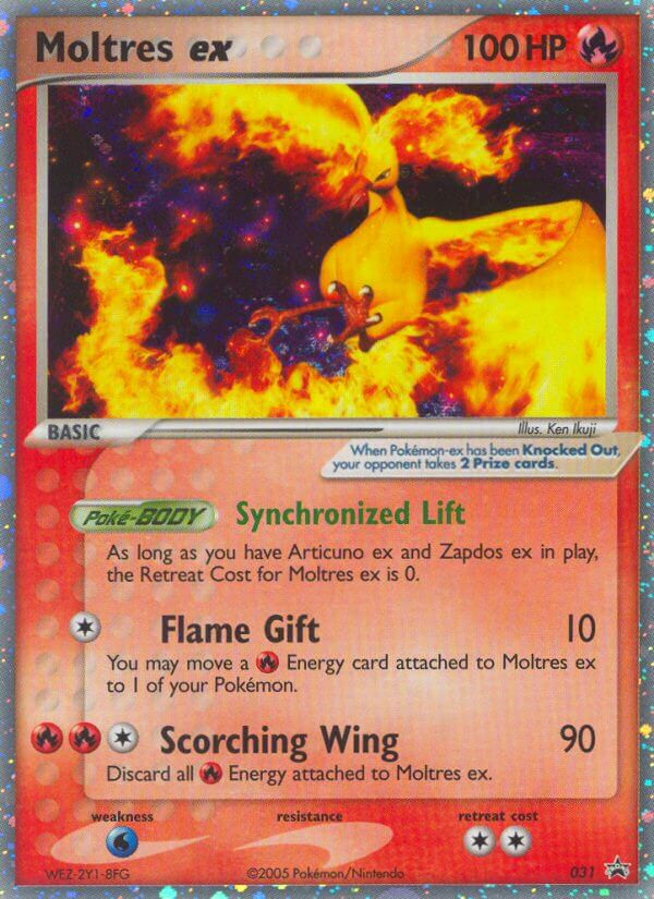 Moltres ex (031) [Nintendo: Black Star Promos] | Game Haven TX