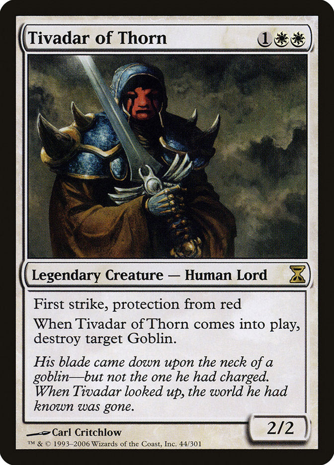Tivadar of Thorn [Time Spiral] | Game Haven TX