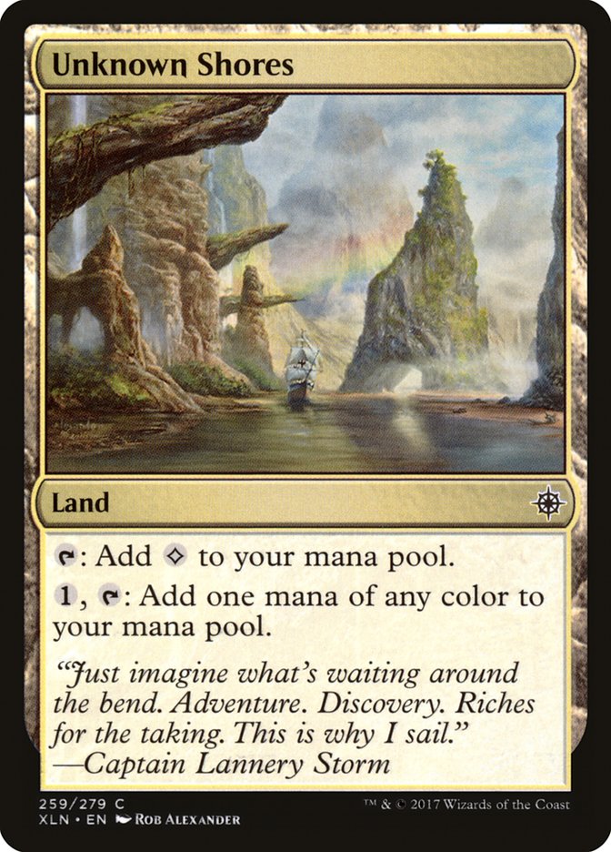 Unknown Shores [Ixalan] | Game Haven TX