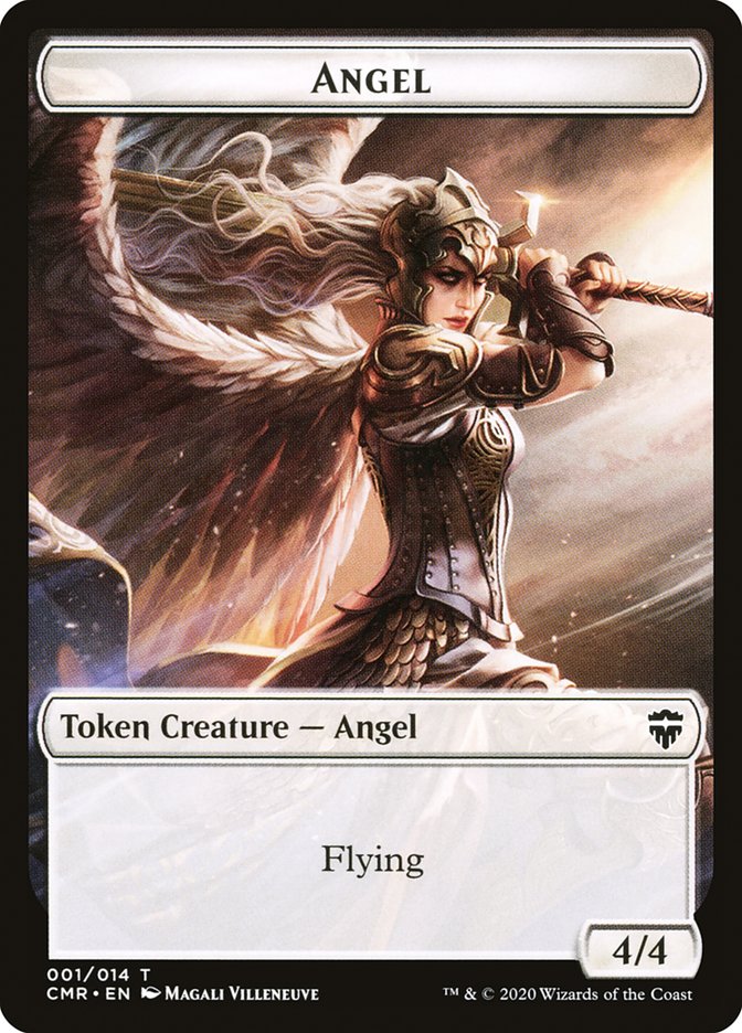 Angel Token [Commander Legends Tokens] | Game Haven TX