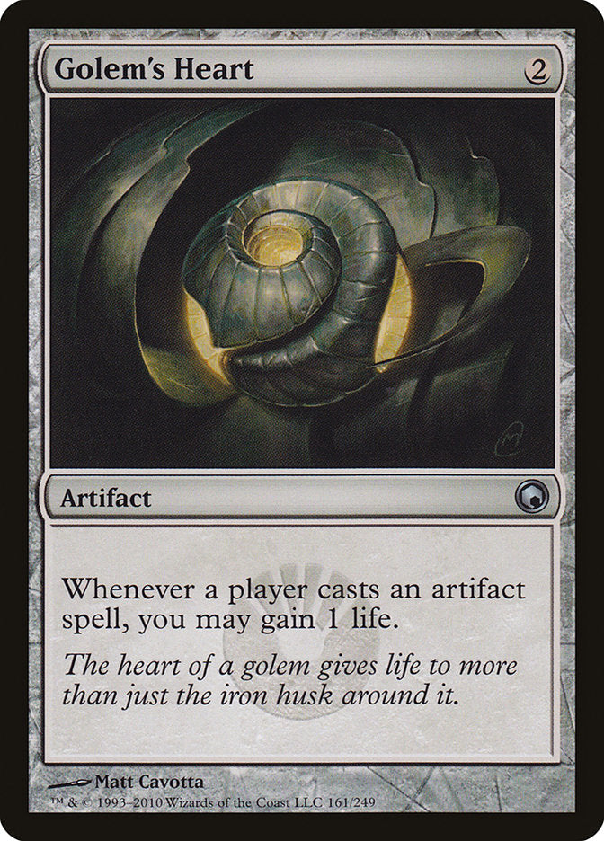 Golem's Heart [Scars of Mirrodin] | Game Haven TX