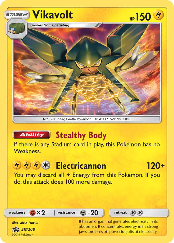Vikavolt (SM208) [Sun & Moon: Black Star Promos] | Game Haven TX