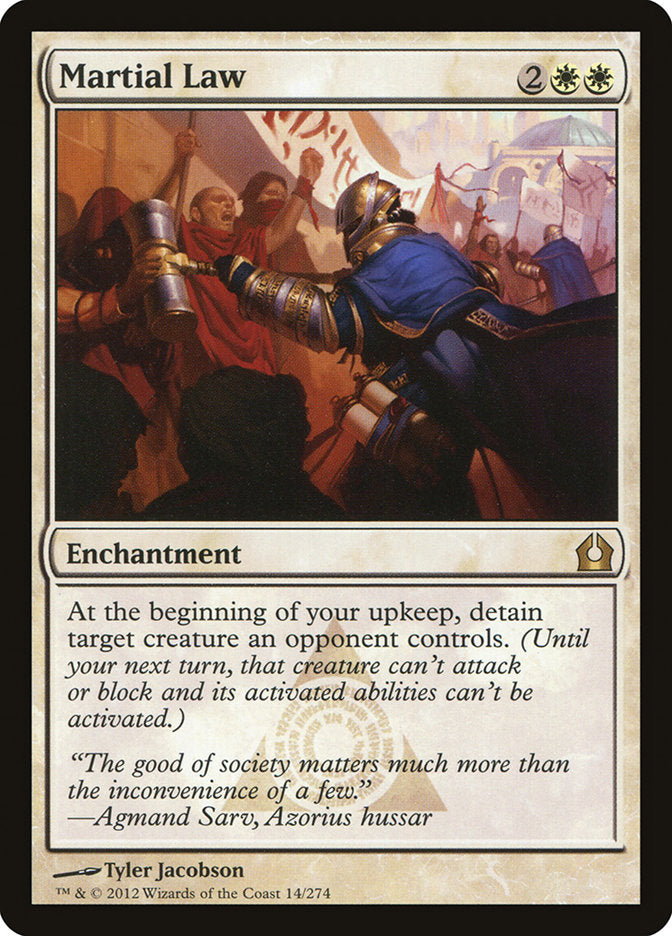 Martial Law [Return to Ravnica] | Game Haven TX