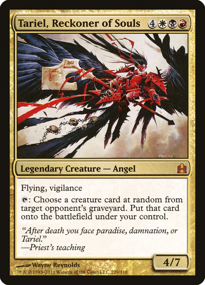 Tariel, Reckoner of Souls [Commander 2011] | Game Haven TX