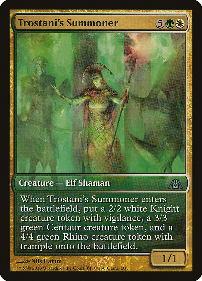 Trostani's Summoner [Dragon's Maze Promos] | Game Haven TX