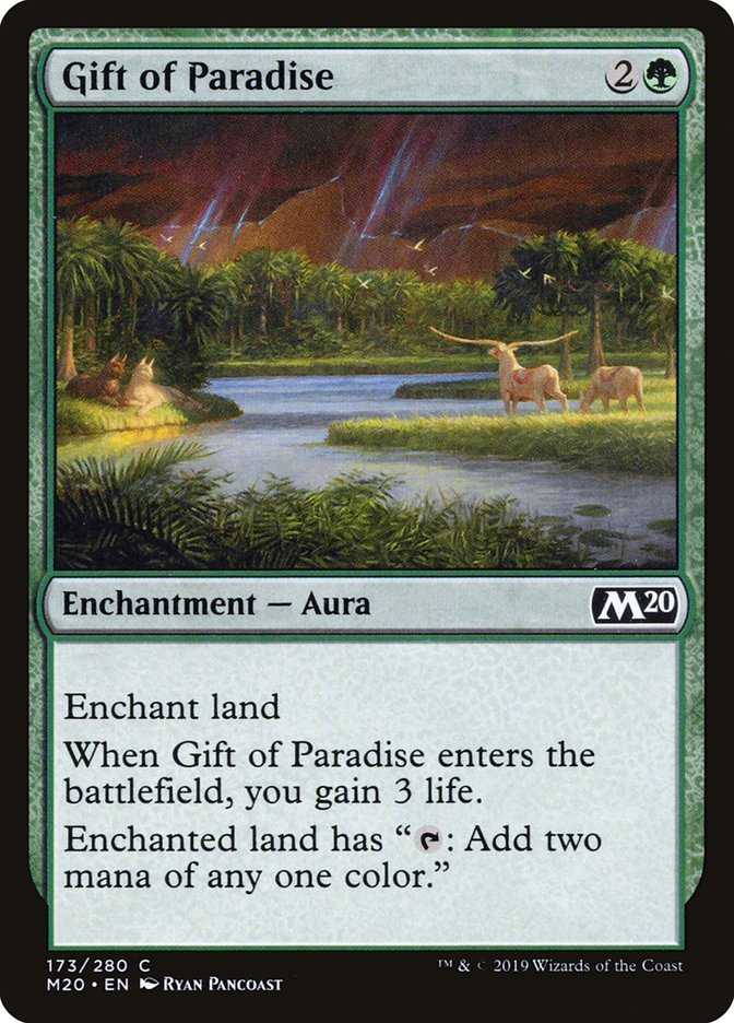 Gift of Paradise [Core Set 2020] | Game Haven TX