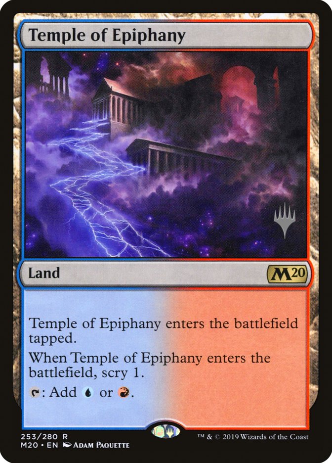 Temple of Epiphany [Core Set 2020 Promos] | Game Haven TX