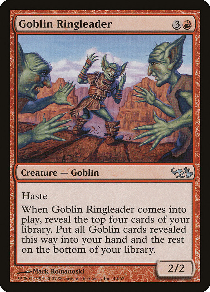 Goblin Ringleader [Duel Decks: Elves vs. Goblins] | Game Haven TX
