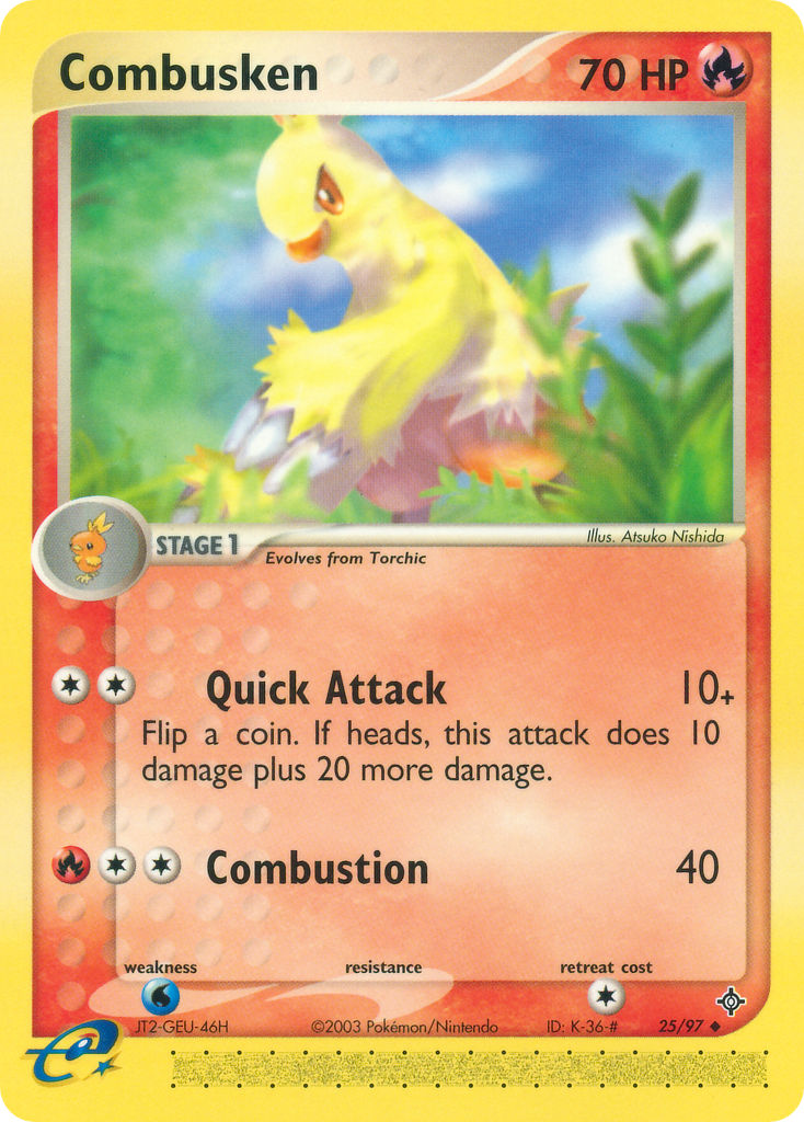 Combusken (25/97) [EX: Battle Stadium] | Game Haven TX