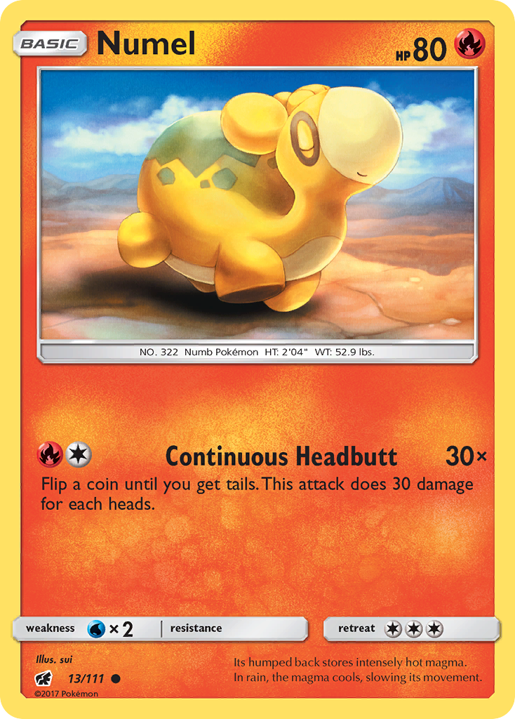 Numel (13/111) [Sun & Moon: Crimson Invasion] | Game Haven TX