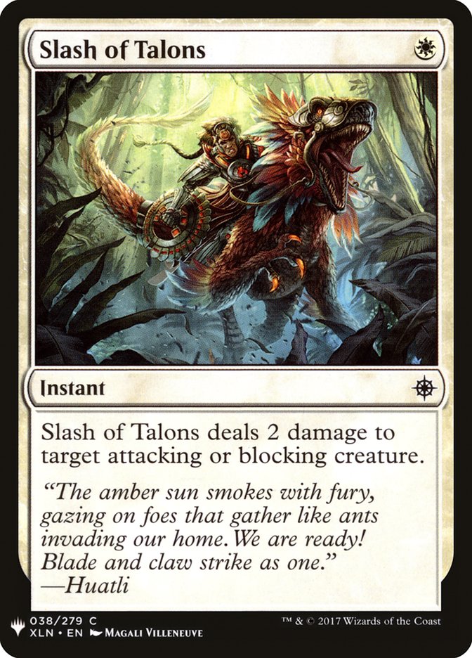 Slash of Talons [Mystery Booster] | Game Haven TX