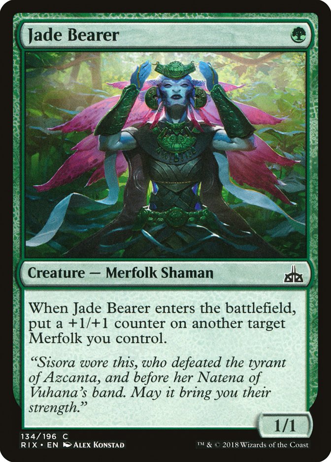 Jade Bearer [Rivals of Ixalan] | Game Haven TX
