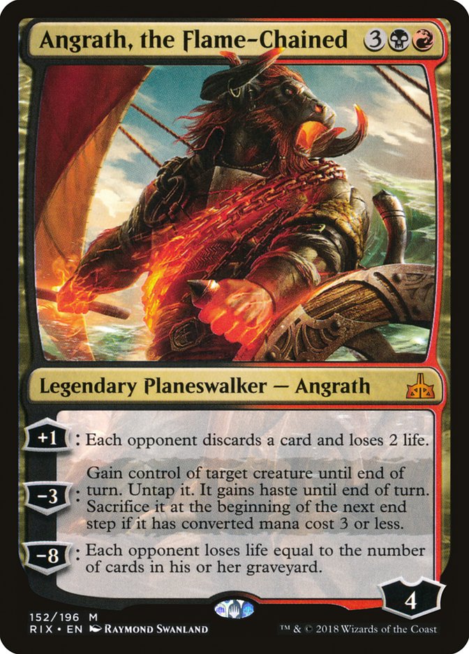 Angrath, the Flame-Chained [Rivals of Ixalan] | Game Haven TX